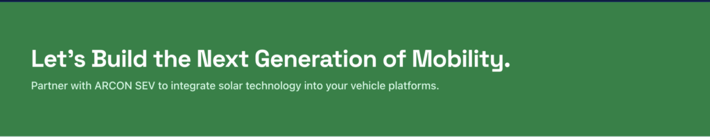 ARCON SEV - Integrated Solar Technology